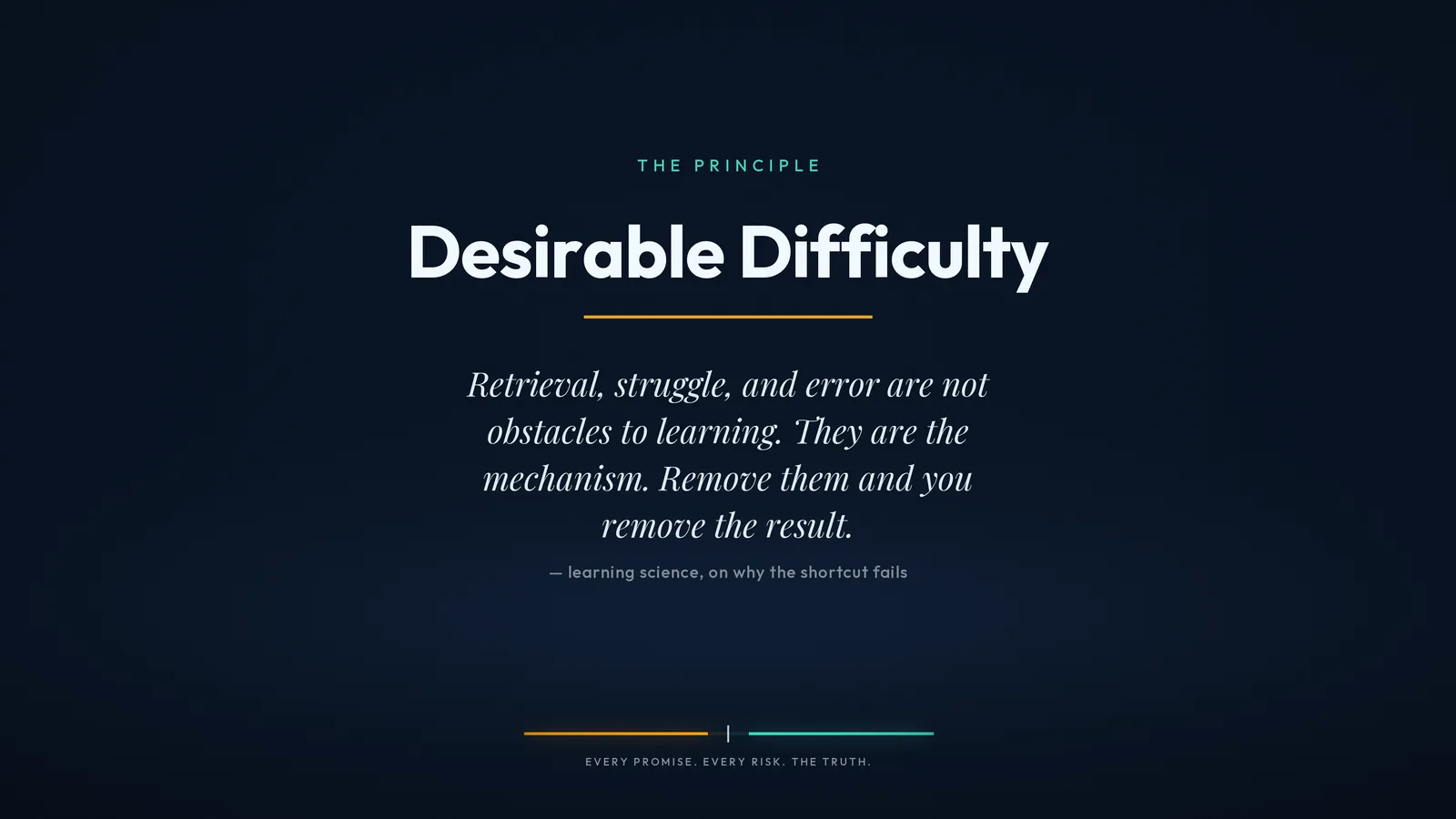 Learning happens in the effort. Use AI to add difficulty, not remove it.